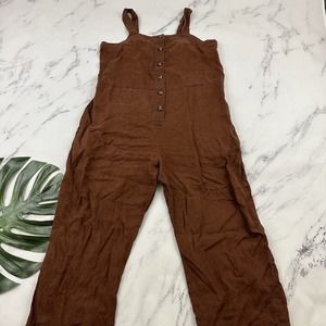 Everlane Brown Jumpsuit